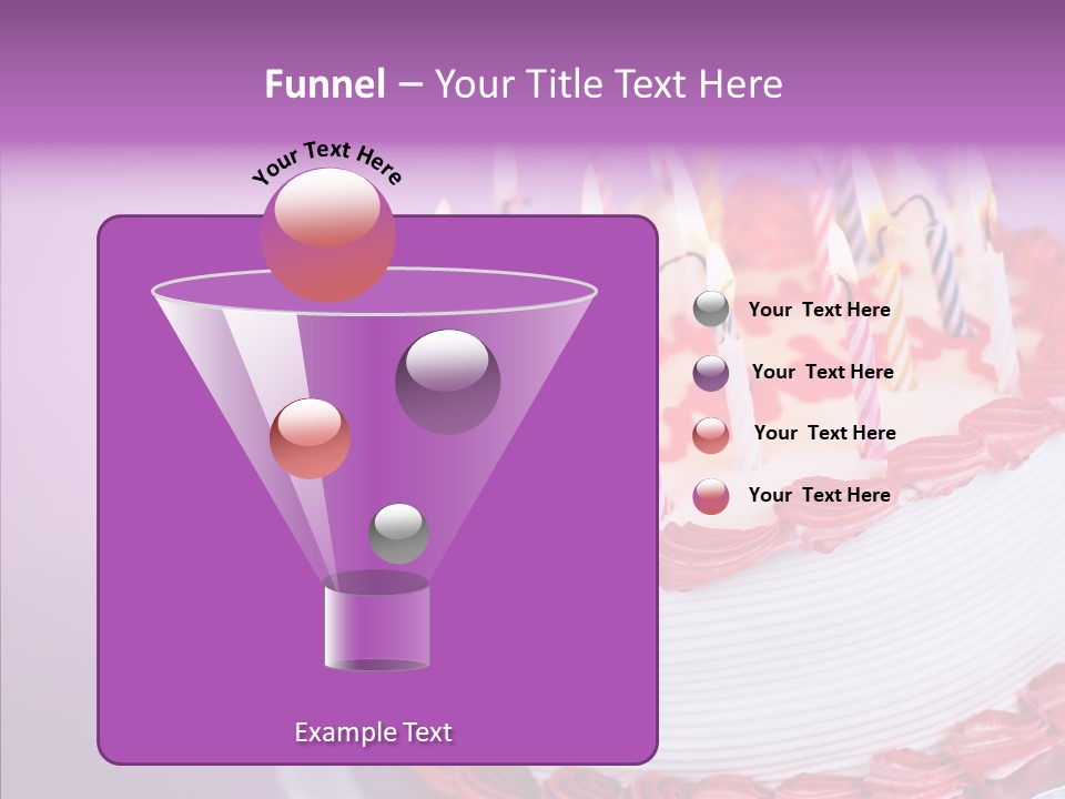 Candle Lighted Background PowerPoint Template