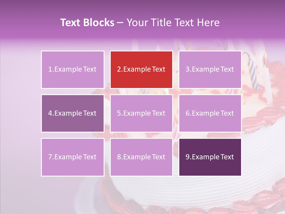 Candle Lighted Background PowerPoint Template