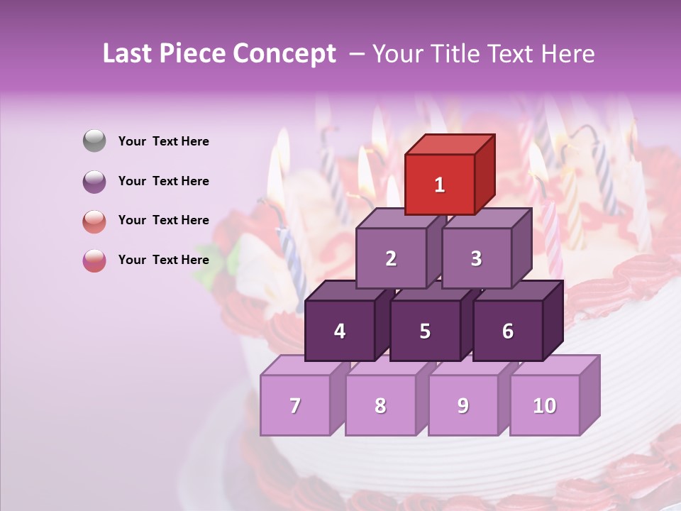 Candle Lighted Background PowerPoint Template