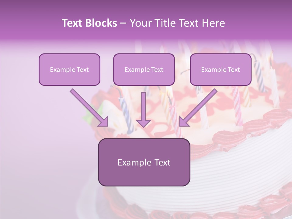 Candle Lighted Background PowerPoint Template