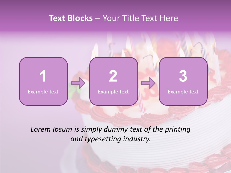 Candle Lighted Background PowerPoint Template