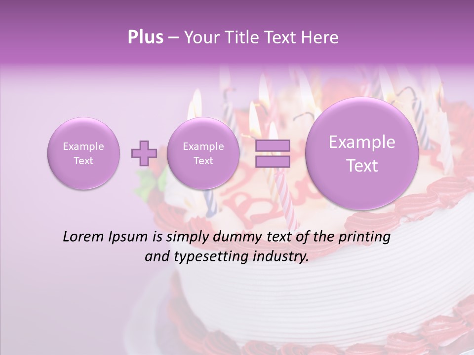 Candle Lighted Background PowerPoint Template