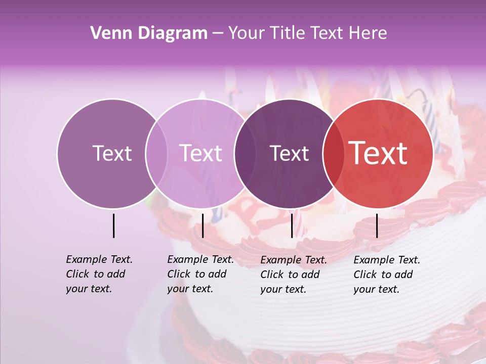 Candle Lighted Background PowerPoint Template