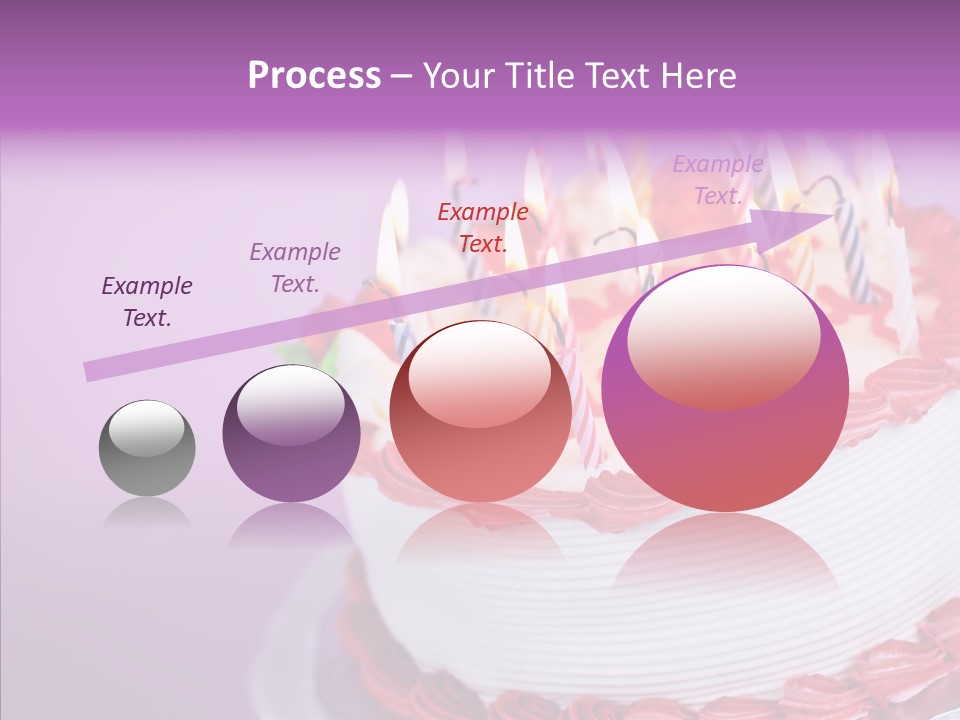 Candle Lighted Background PowerPoint Template