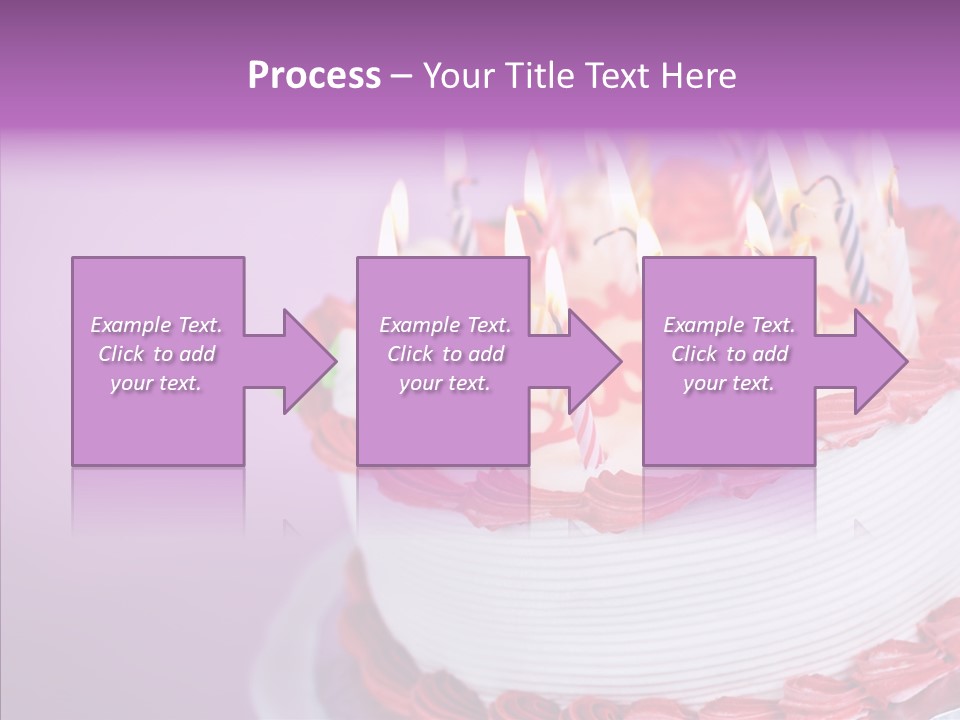 Candle Lighted Background PowerPoint Template