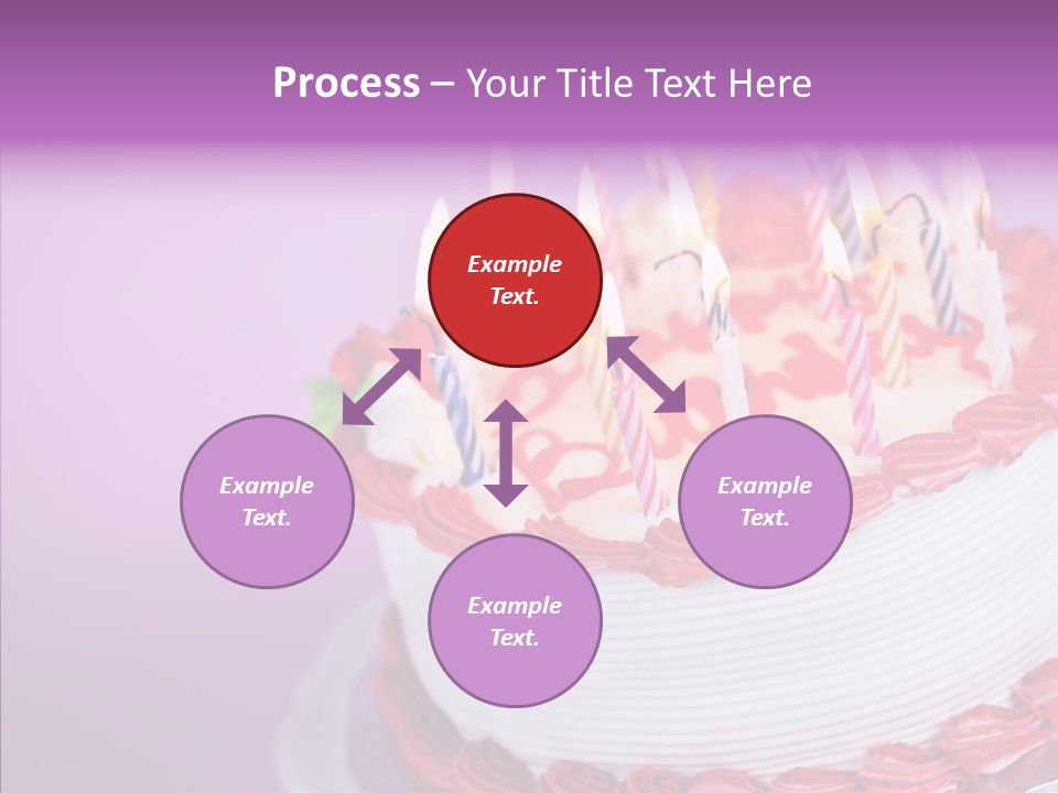Candle Lighted Background PowerPoint Template