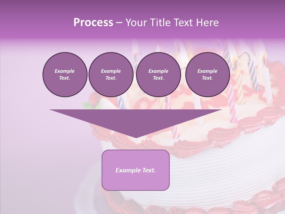 Candle Lighted Background PowerPoint Template