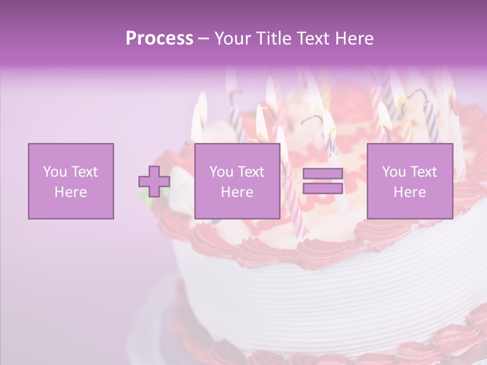 Candle Lighted Background PowerPoint Template