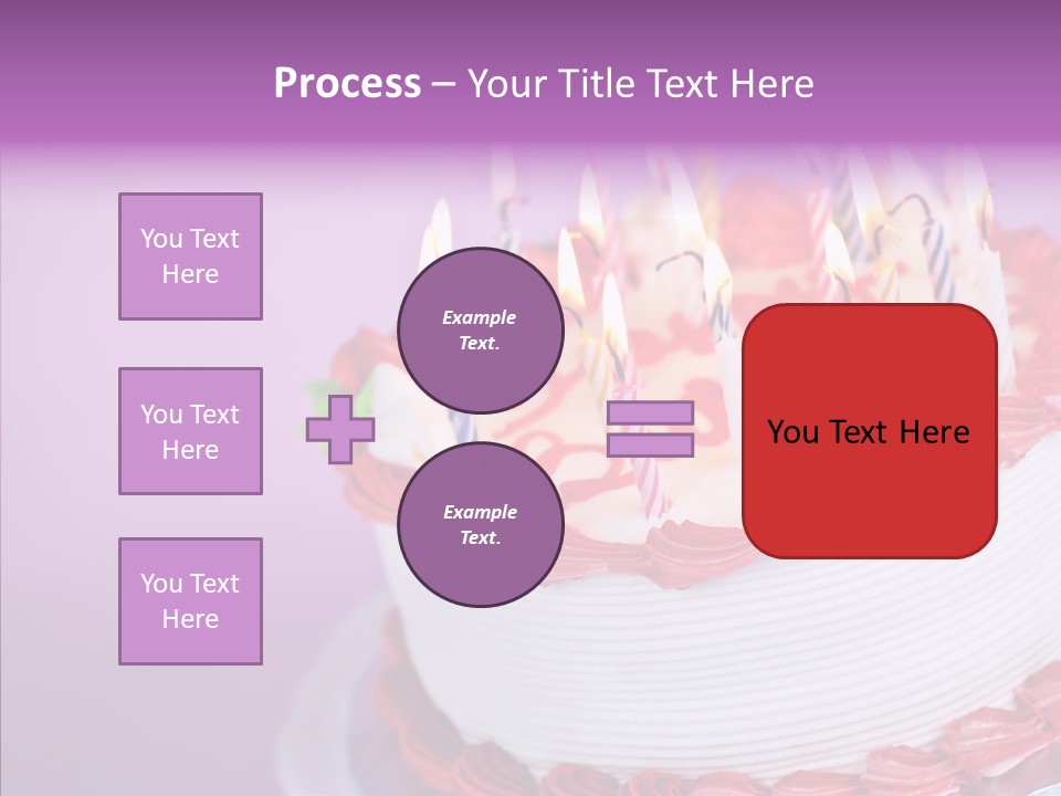 Candle Lighted Background PowerPoint Template