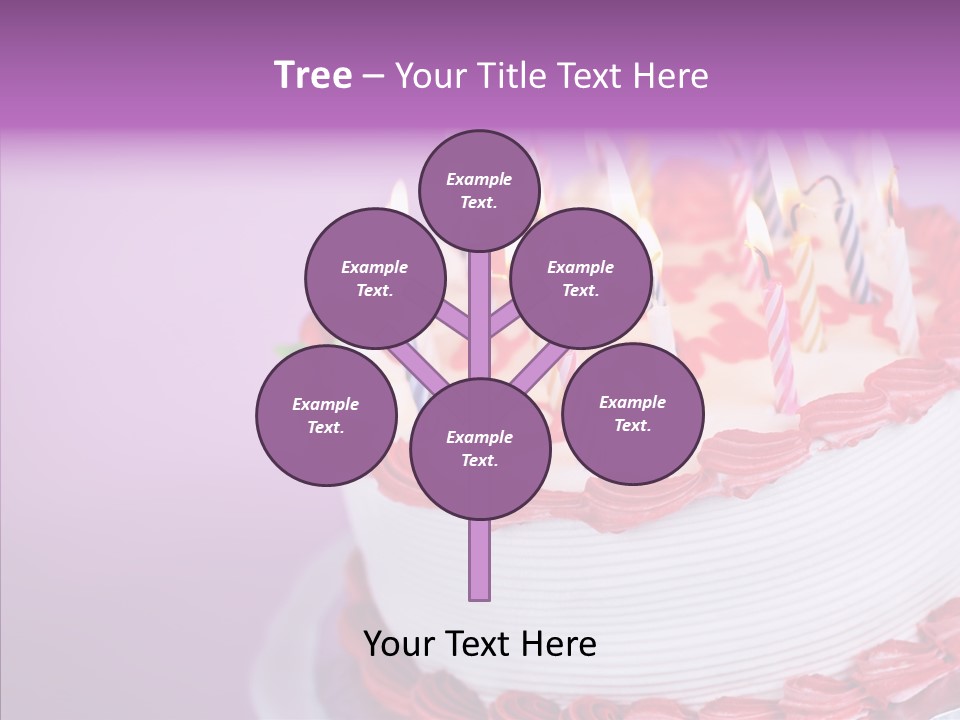 Candle Lighted Background PowerPoint Template