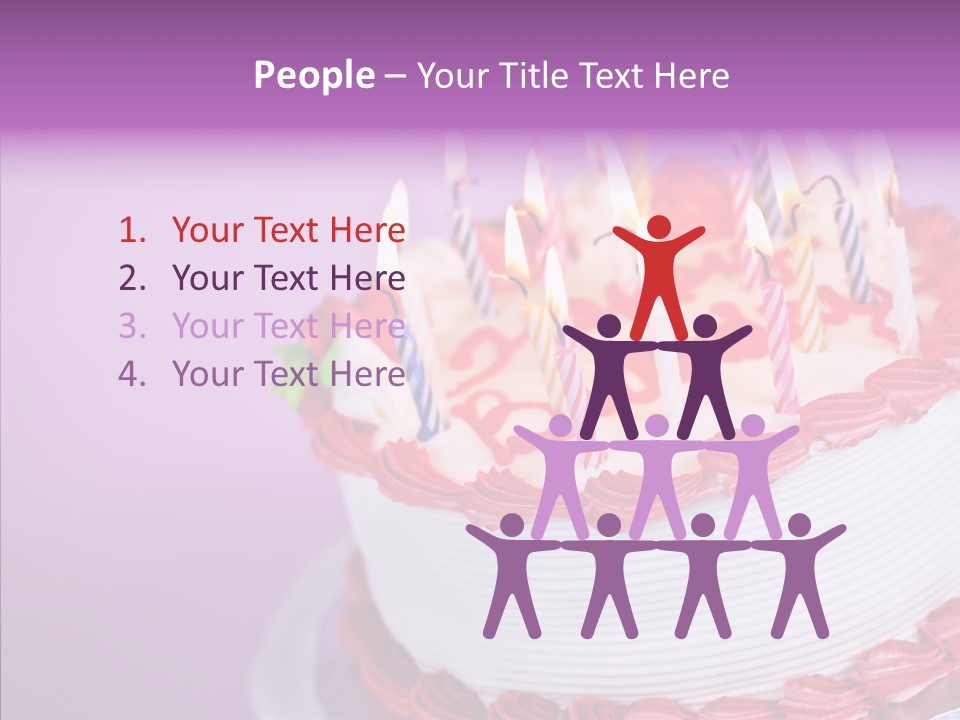 Candle Lighted Background PowerPoint Template