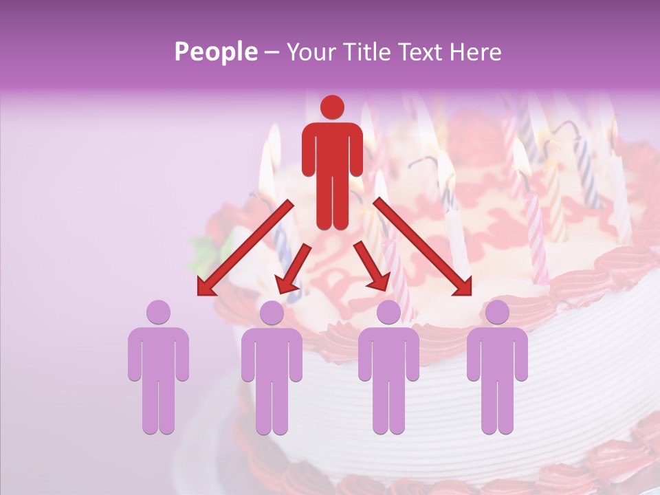 Candle Lighted Background PowerPoint Template