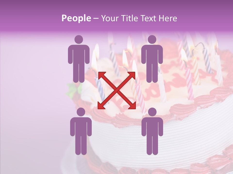 Candle Lighted Background PowerPoint Template