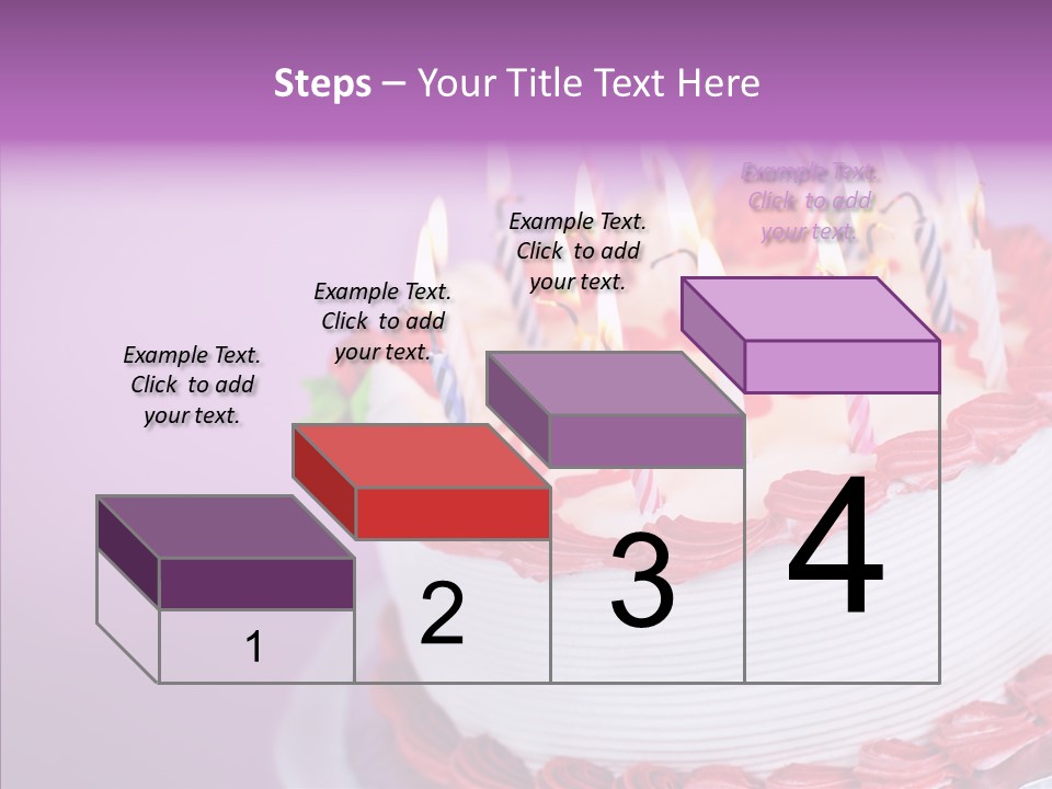 Candle Lighted Background PowerPoint Template