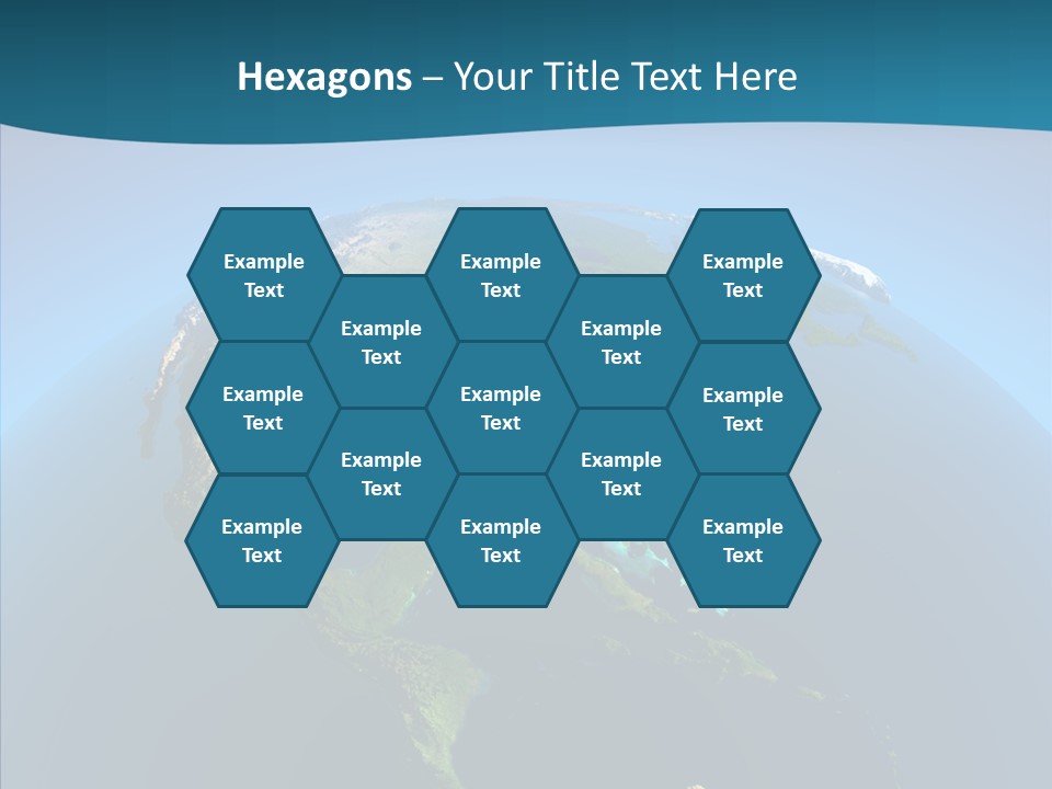Flight Globe Elevation PowerPoint Template