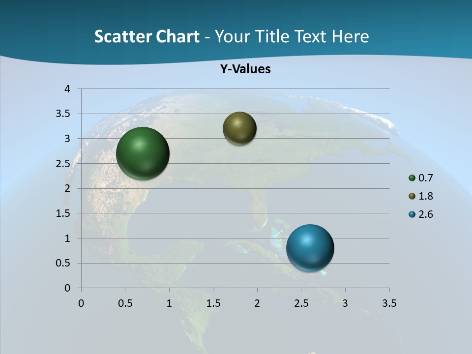Flight Globe Elevation PowerPoint Template
