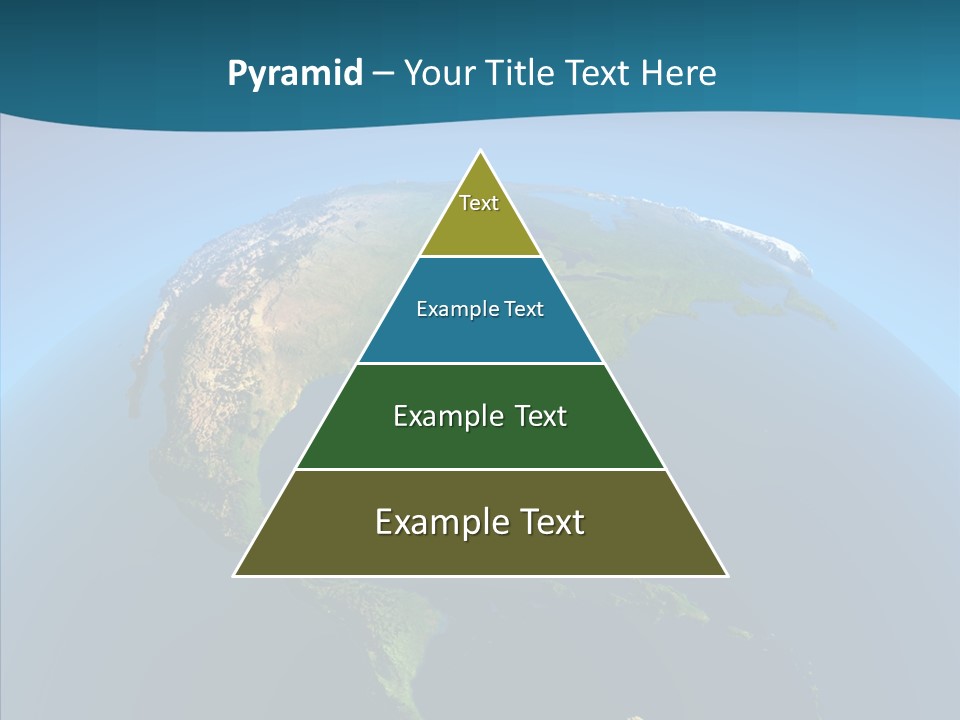 Flight Globe Elevation PowerPoint Template