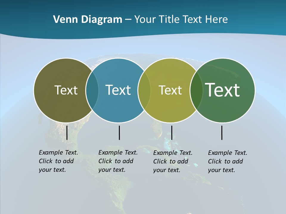 Flight Globe Elevation PowerPoint Template