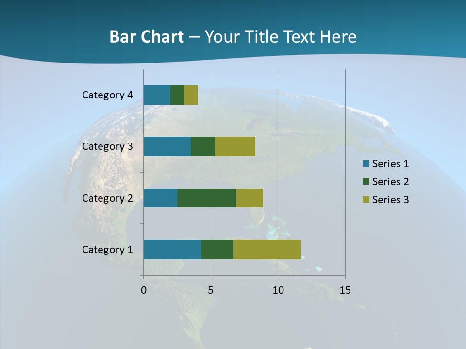 Flight Globe Elevation PowerPoint Template