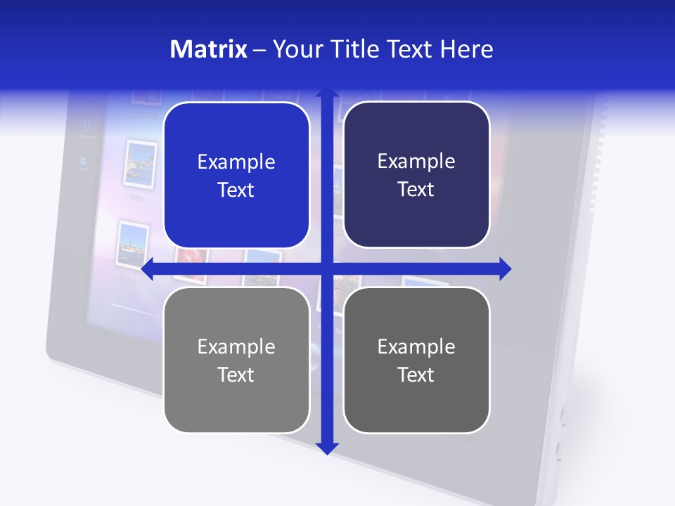 Digital Wireless Player PowerPoint Template