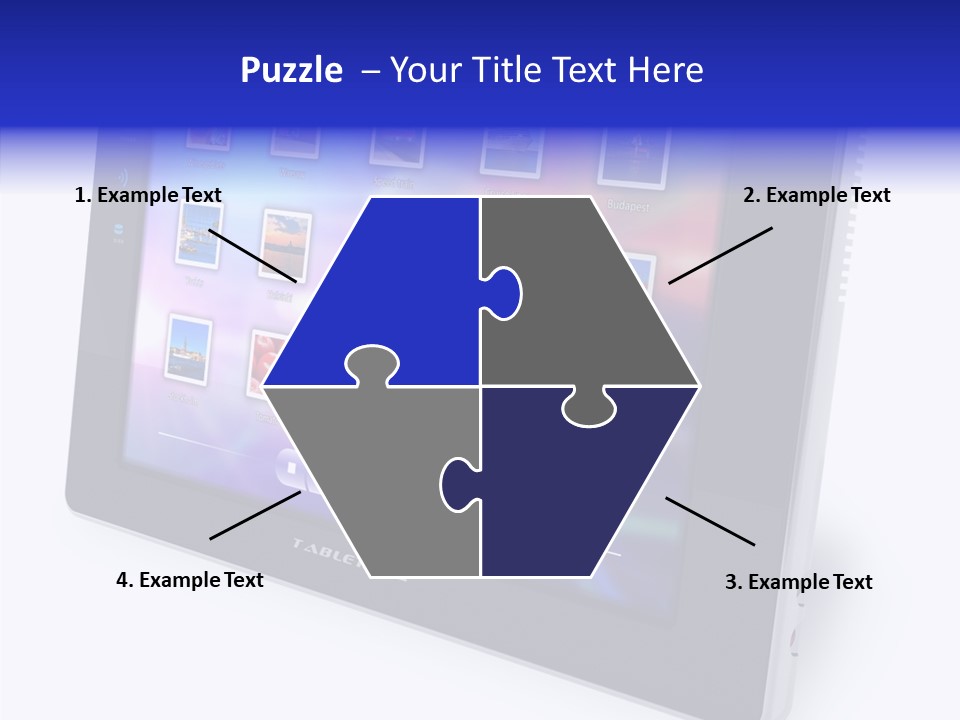 Digital Wireless Player PowerPoint Template