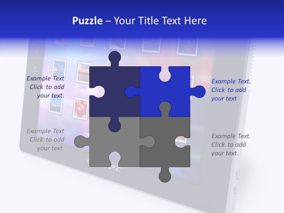 Digital Wireless Player PowerPoint Template