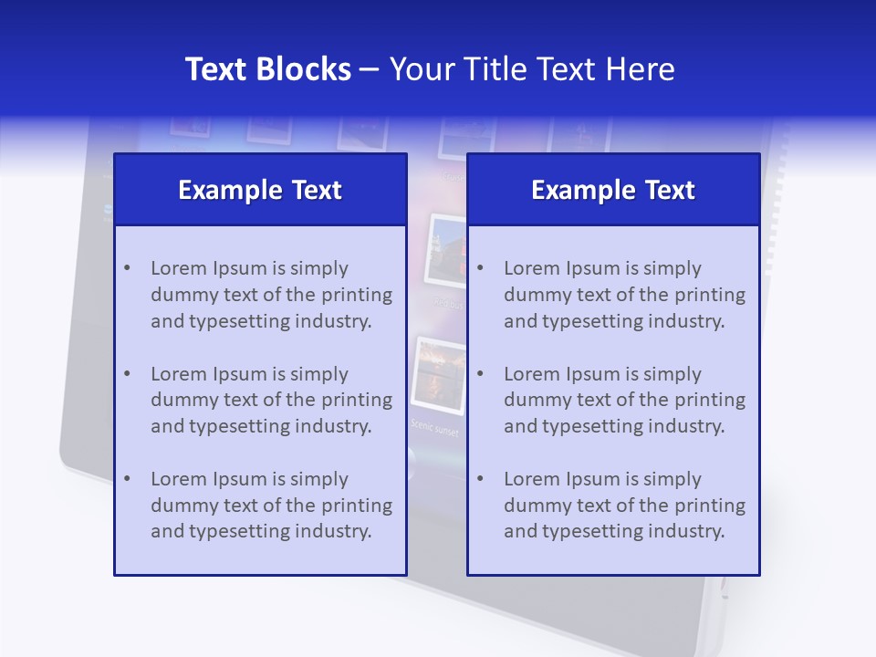 Digital Wireless Player PowerPoint Template