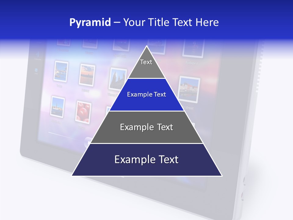 Digital Wireless Player PowerPoint Template