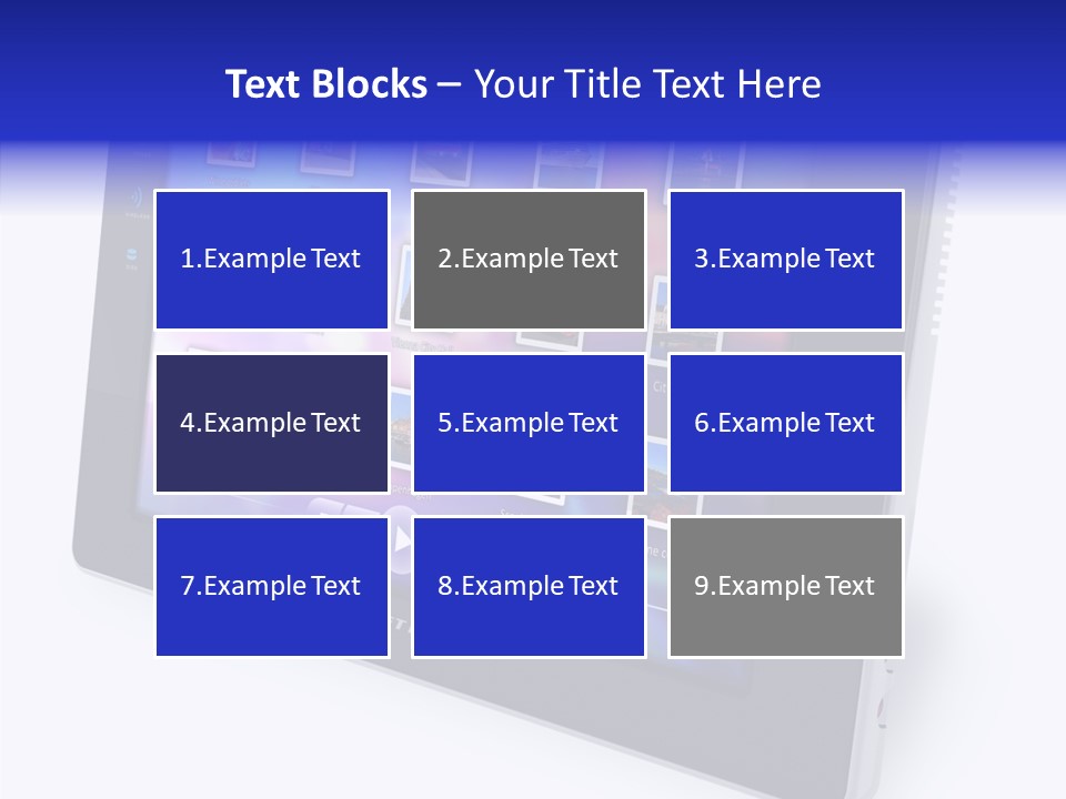 Digital Wireless Player PowerPoint Template