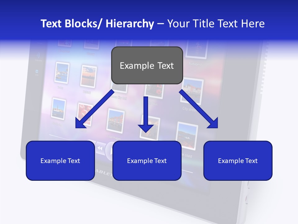 Digital Wireless Player PowerPoint Template