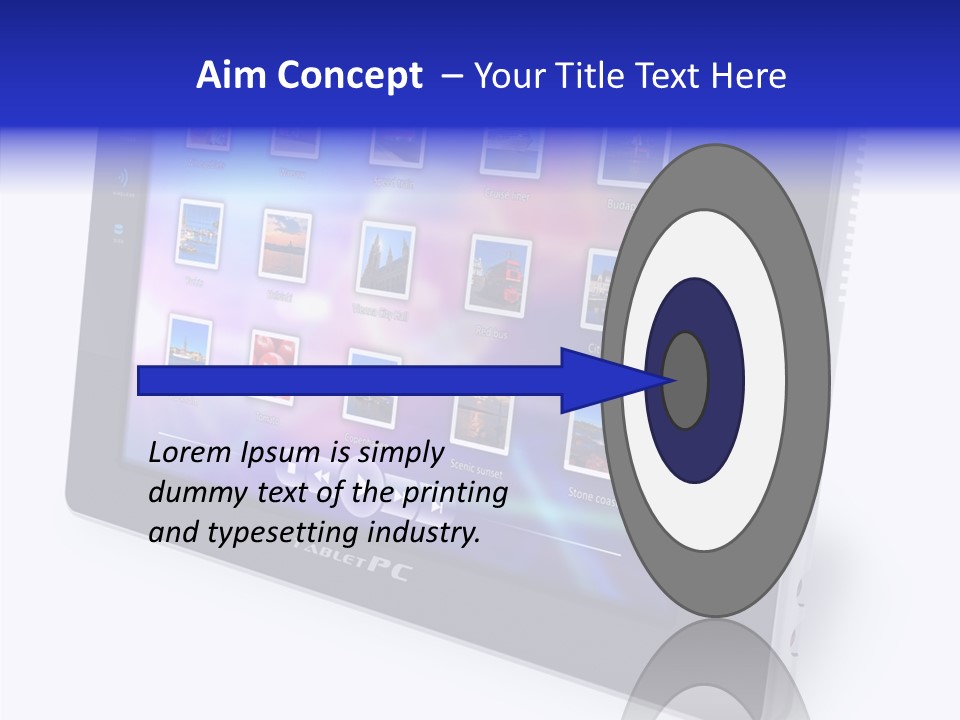 Digital Wireless Player PowerPoint Template