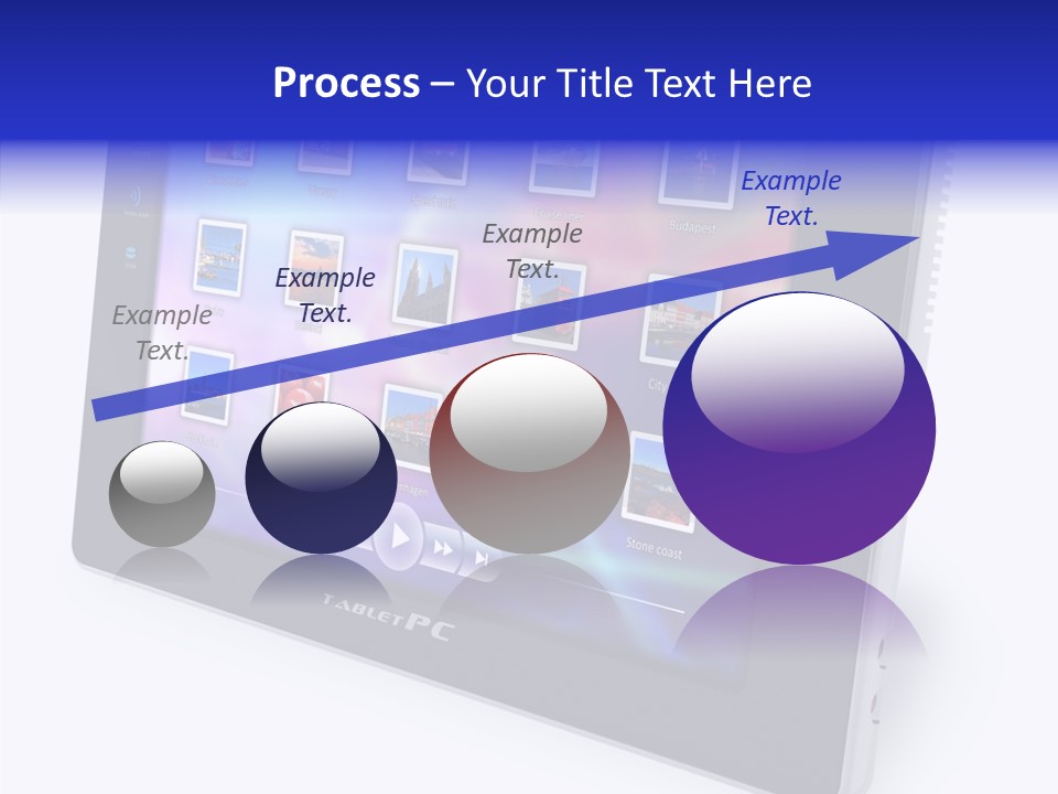 Digital Wireless Player PowerPoint Template