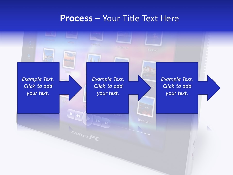 Digital Wireless Player PowerPoint Template