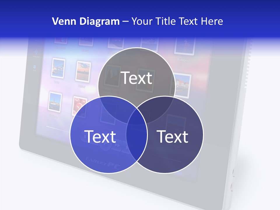 Digital Wireless Player PowerPoint Template