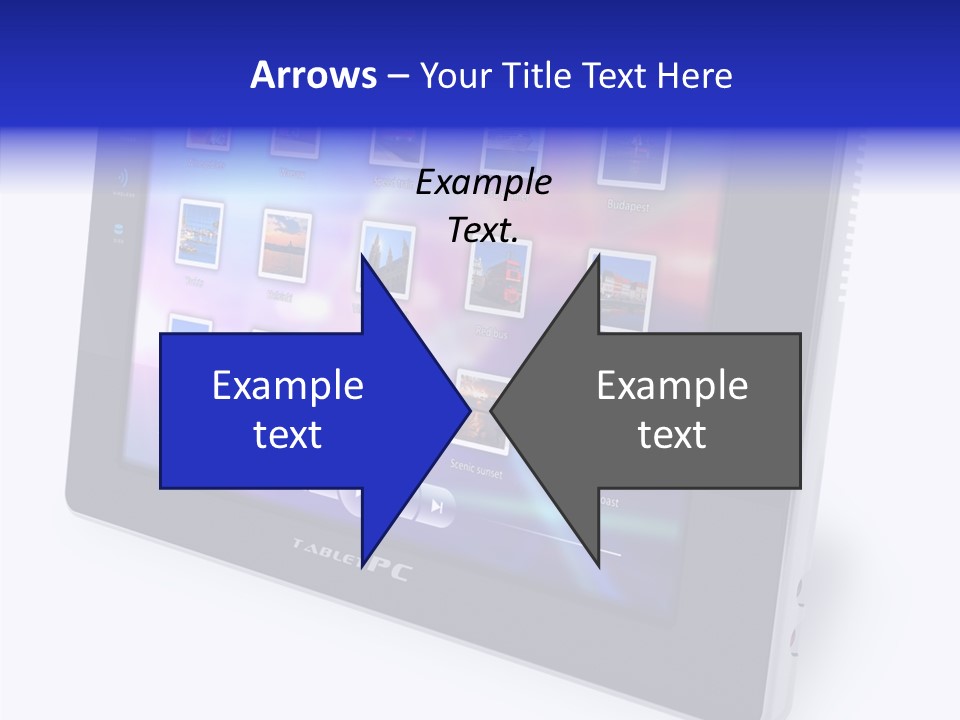 Digital Wireless Player PowerPoint Template