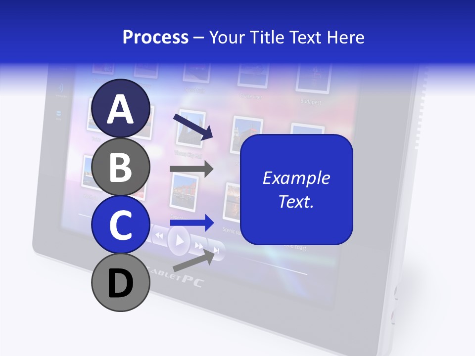 Digital Wireless Player PowerPoint Template