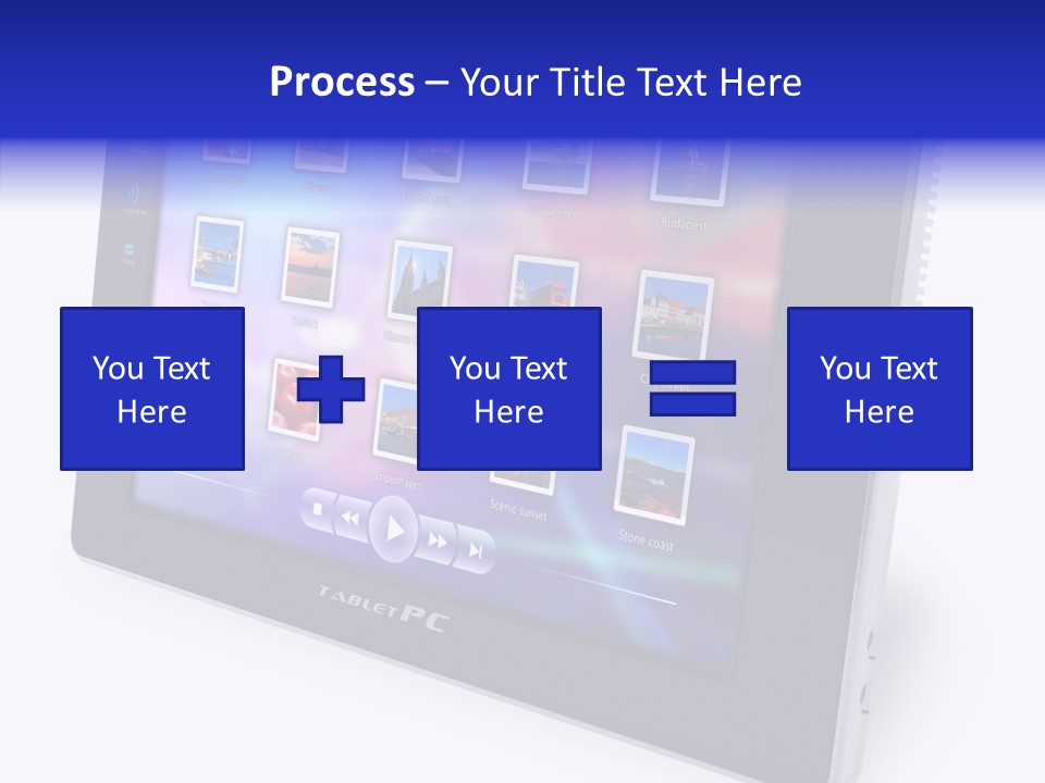 Digital Wireless Player PowerPoint Template