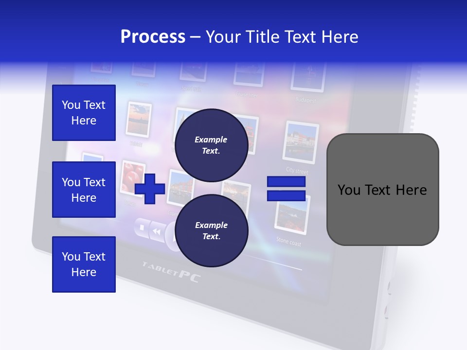 Digital Wireless Player PowerPoint Template