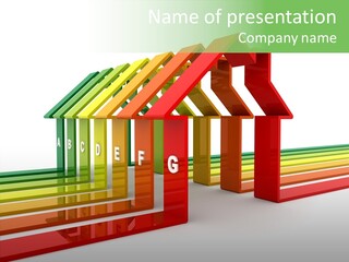 Writing Corporate Figure PowerPoint Template