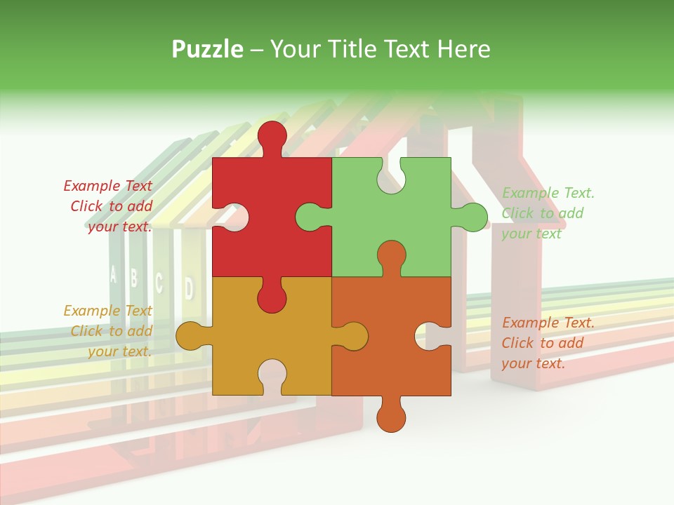 Writing Corporate Figure PowerPoint Template