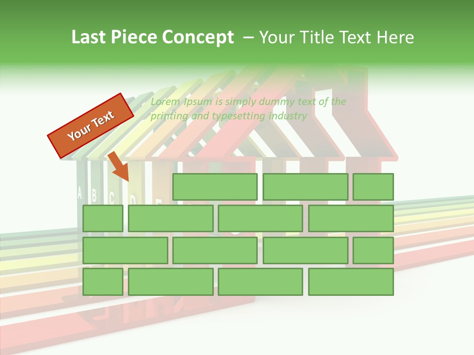 Writing Corporate Figure PowerPoint Template
