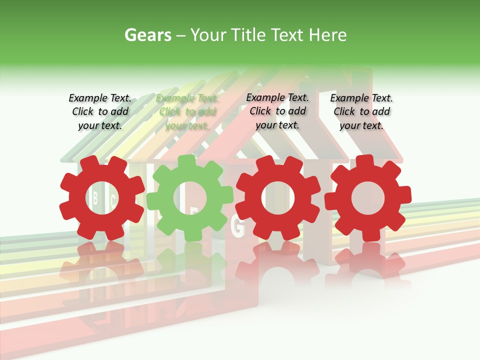 Writing Corporate Figure PowerPoint Template