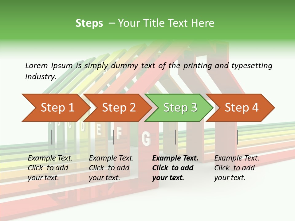 Writing Corporate Figure PowerPoint Template