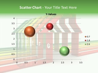 Writing Corporate Figure PowerPoint Template