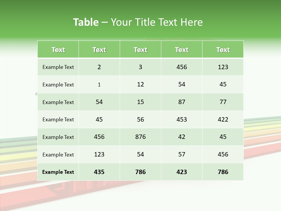 Writing Corporate Figure PowerPoint Template
