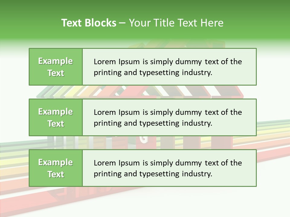 Writing Corporate Figure PowerPoint Template