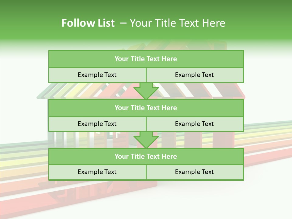 Writing Corporate Figure PowerPoint Template