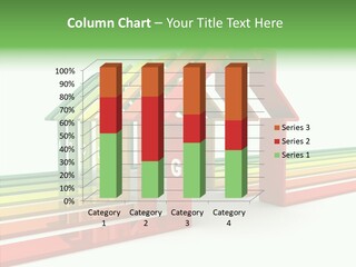 Writing Corporate Figure PowerPoint Template