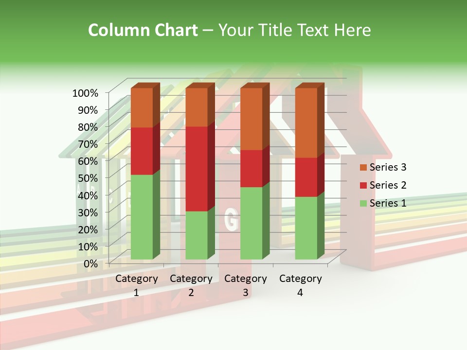 Writing Corporate Figure PowerPoint Template