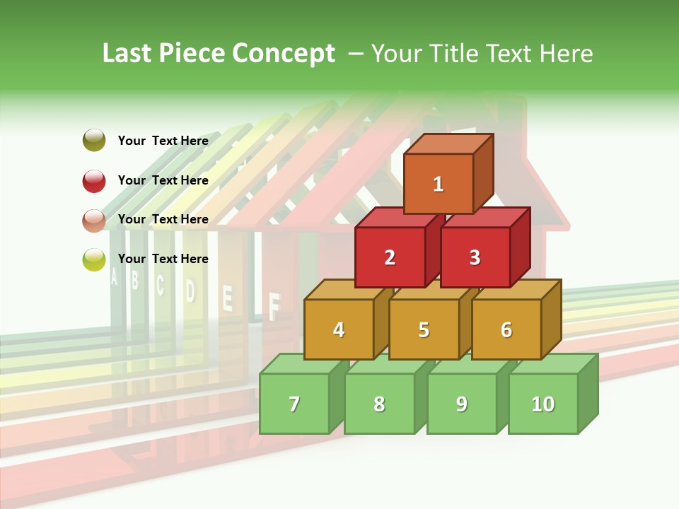 Writing Corporate Figure PowerPoint Template